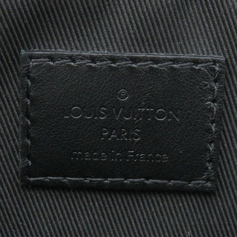 ルイヴィトン ショルダーバッグ モノグラム・シャドウ デュオ・メッセンジャー M69827 黒 ブラック