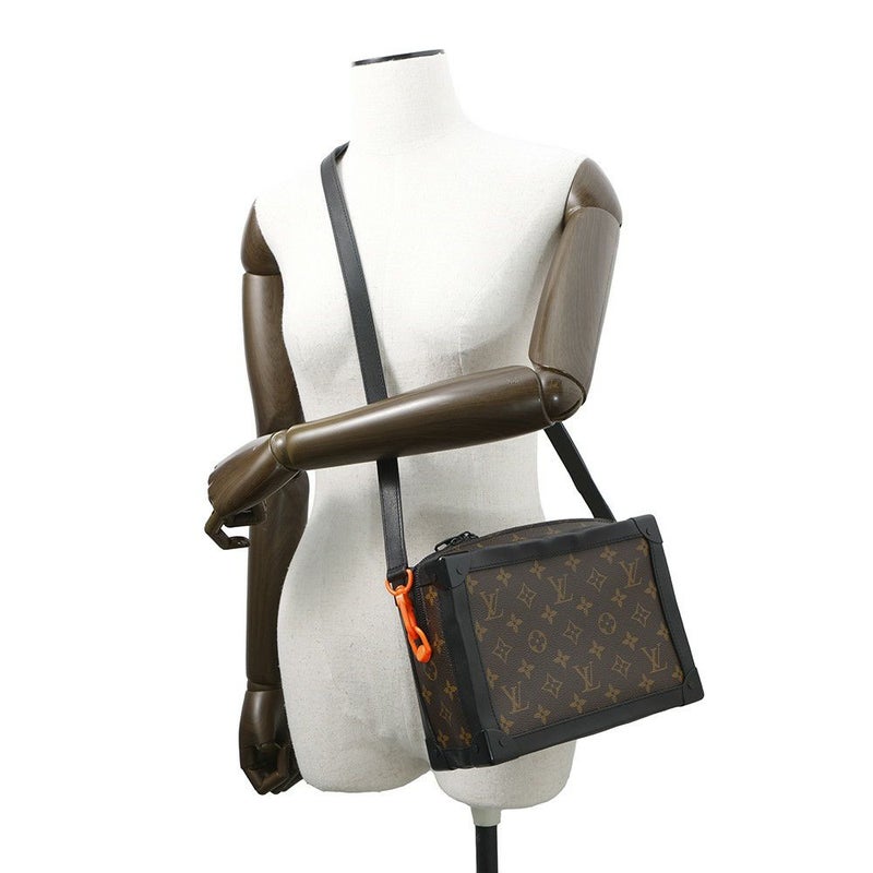 ルイヴィトン ショルダーバッグ モノグラム・ソーラーレイ ソフトトランクM44427 ヴァージル・アブロー  黒 ブラック