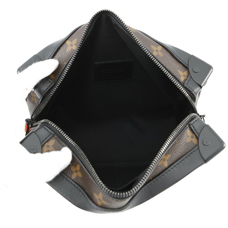 ルイヴィトン ショルダーバッグ モノグラム・ソーラーレイ ソフトトランクM44427 ヴァージル・アブロー  黒 ブラック