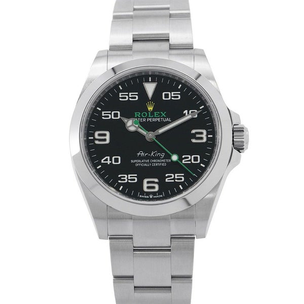ロレックス エアキング ランダムシリアル ルーレット 126900 ROLEX 腕時計 黒文字盤
