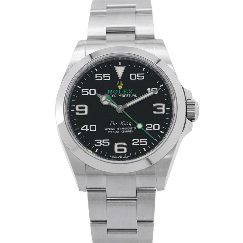 ロレックス エアキング ランダムシリアル ルーレット 126900 ROLEX 腕時計 黒文字盤