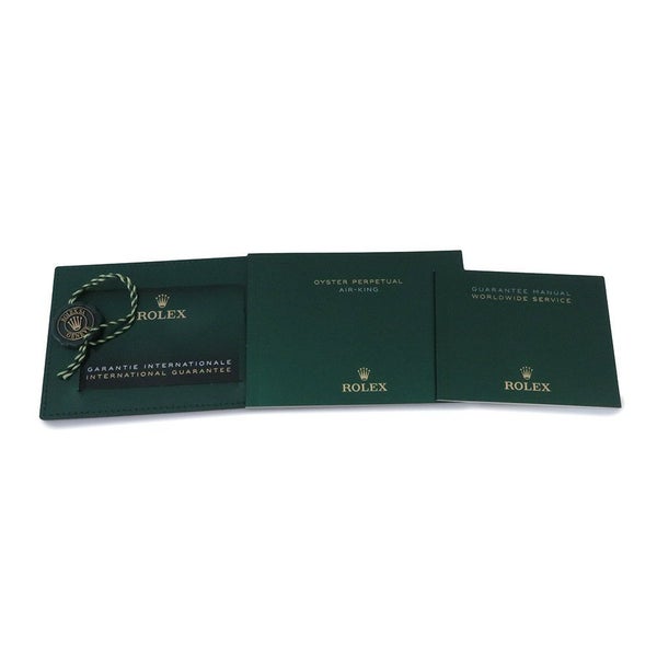 ロレックス エアキング ランダムシリアル ルーレット 126900 ROLEX 腕時計 黒文字盤