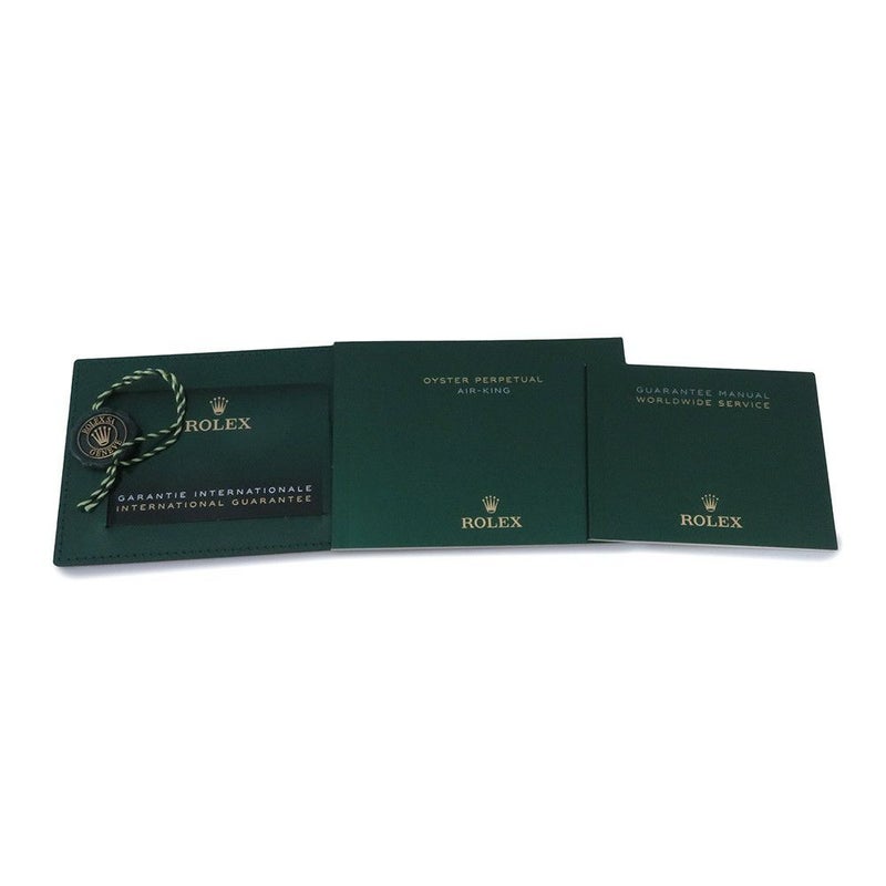 ロレックス エアキング ランダムシリアル ルーレット 126900 ROLEX 腕時計 黒文字盤