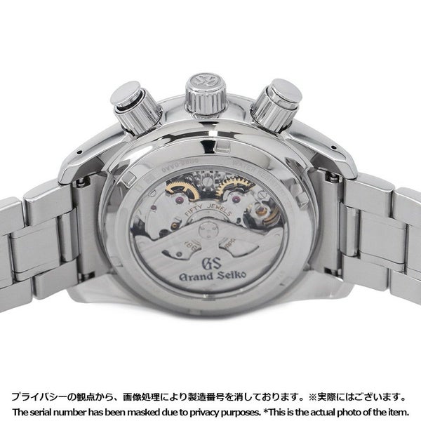 セイコー グランドセイコー GMT スプリングドライブ SEIKO 腕時計 黒文字盤