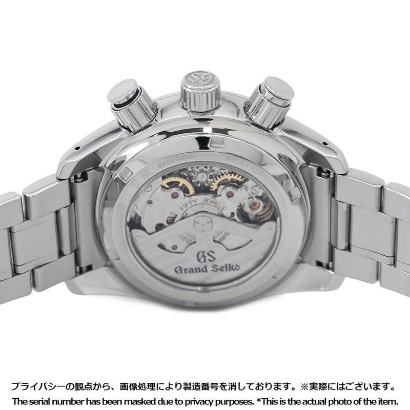 セイコー グランドセイコー GMT スプリングドライブ SEIKO 腕時計 黒文字盤