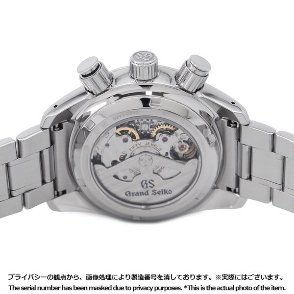 セイコー グランドセイコー GMT スプリングドライブ SEIKO 腕時計 黒文字盤