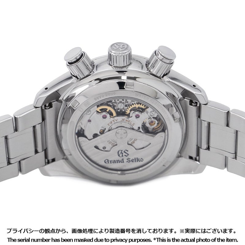 セイコー グランドセイコー GMT スプリングドライブ SEIKO 腕時計 黒文字盤