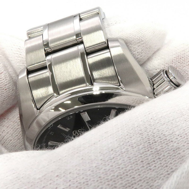 セイコー グランドセイコー GMT スプリングドライブ SEIKO 腕時計 黒文字盤