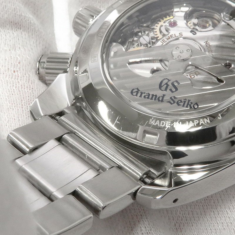 セイコー グランドセイコー GMT スプリングドライブ SEIKO 腕時計 黒文字盤