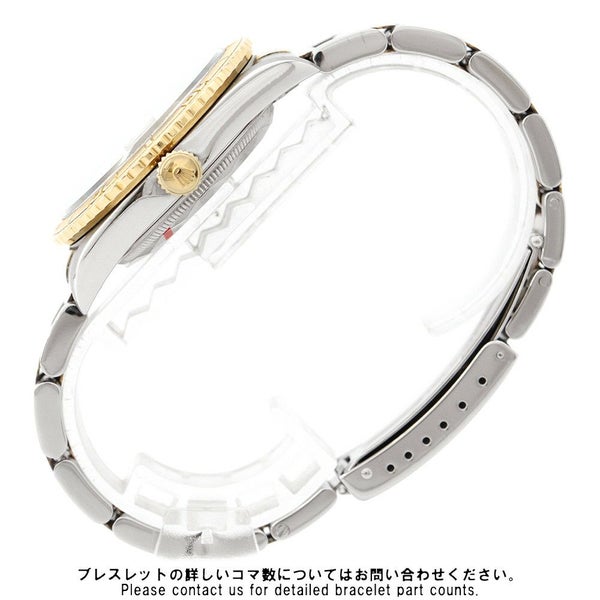 ロレックス デイトジャスト サンダーバード T番 SS/K18YG 16263 ROLEX 腕時計 グレー文字盤 ローマン