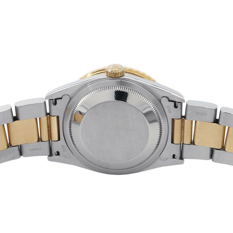 ロレックス デイトジャスト サンダーバード T番 SS/K18YG 16263 ROLEX 腕時計 グレー文字盤 ローマン