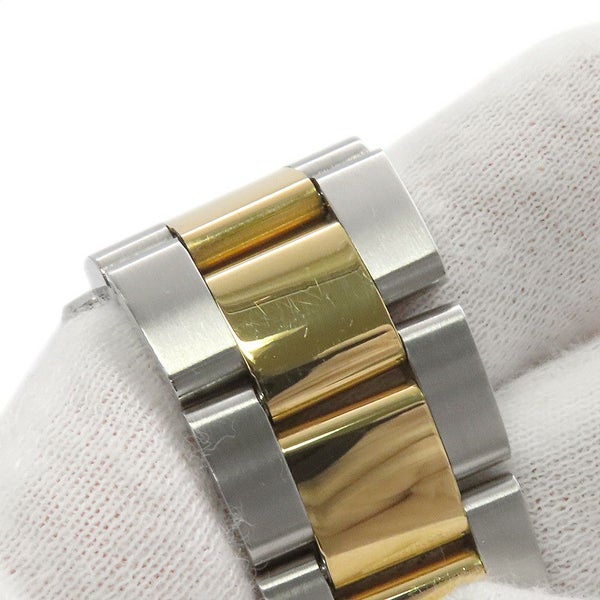 ロレックス デイトジャスト サンダーバード T番 SS/K18YG 16263 ROLEX 腕時計 グレー文字盤 ローマン