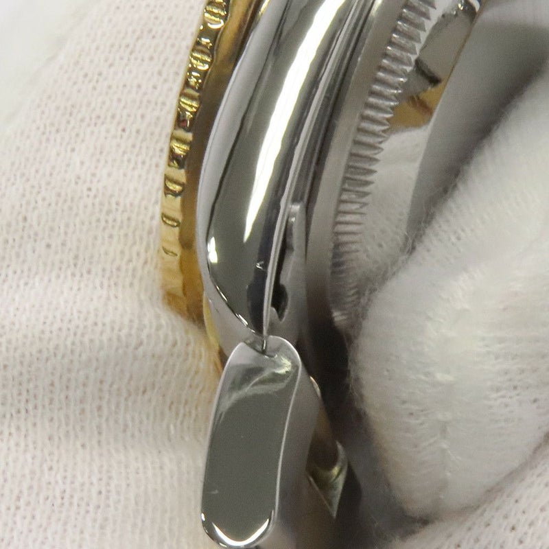 ロレックス デイトジャスト サンダーバード T番 SS/K18YG 16263 ROLEX 腕時計 グレー文字盤 ローマン