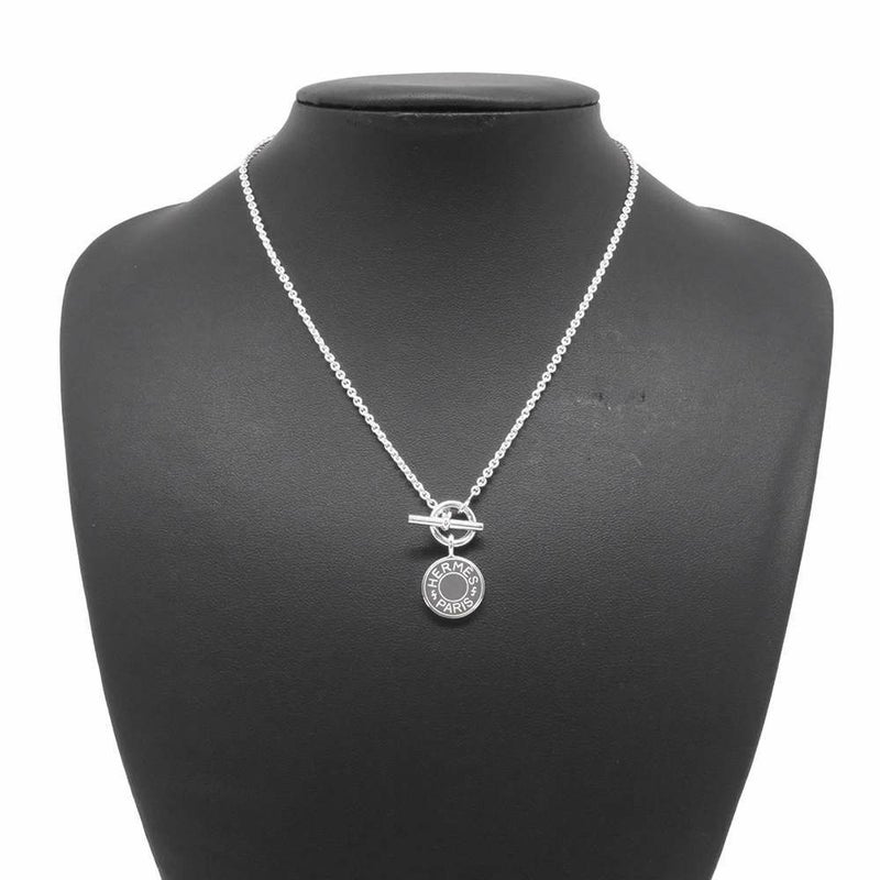 エルメス ネックレス アミュレット H コンフェッティ SV925シルバー HERMES ジュエリー