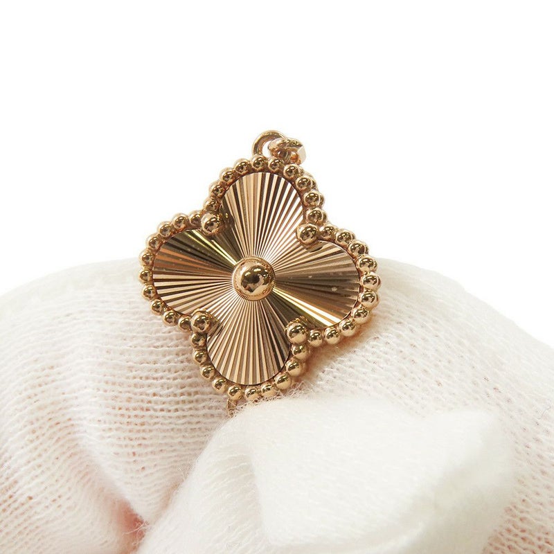 ヴァンクリーフ＆アーペル ブレスレット ヴィンテージ アルハンブラ ブレスレット 5モチーフ カーネリアン ギヨシェ K18PG VCARP7RP00