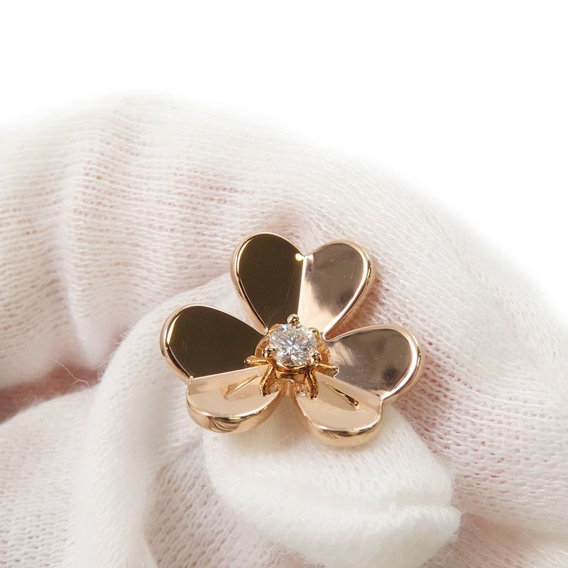 ヴァンクリーフ&アーペル ネックレス フリヴォル ペンダント スモールモデル ダイヤモンド 1P 0.08ct K18PGピンクゴールド VCARPFBM00