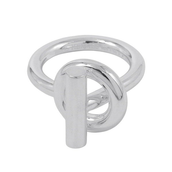 エルメス リング エシャペ MM Echapee SV925シルバー リングサイズ52 HERMES ジュエリー 指輪