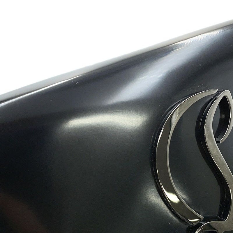 クリスチャン・ルブタン ショルダーバッグ Loubi ルビ54 パテント 1235232 Christian Louboutin 黒