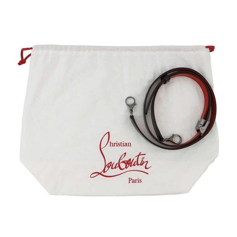 クリスチャン・ルブタン ショルダーバッグ Loubi ルビ54 パテント 1235232 Christian Louboutin 黒