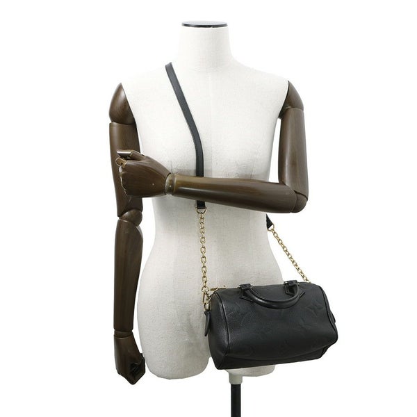 ルイヴィトン ハンドバッグ モノグラム・アンプラント スピーディ・バンドリエール20 M58953 2way 黒 ブラック