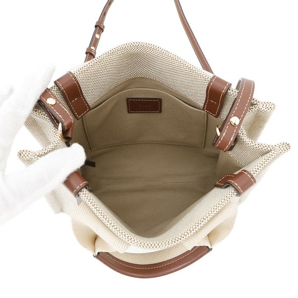 クロエ ハンドバッグ ウッディ トート スモール キャンバス CHC22AS397I2690U Chloe 2way