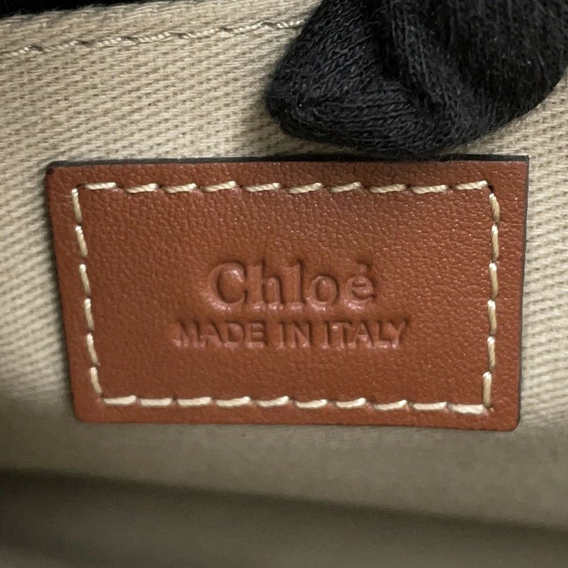 クロエ ハンドバッグ ウッディ トート スモール キャンバス CHC22AS397I2690U Chloe 2way