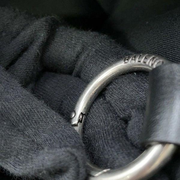 バレンシアガ トートバッグ ジャンボ ラージ タオルファブリック 743152 BALENCIAGA 黒