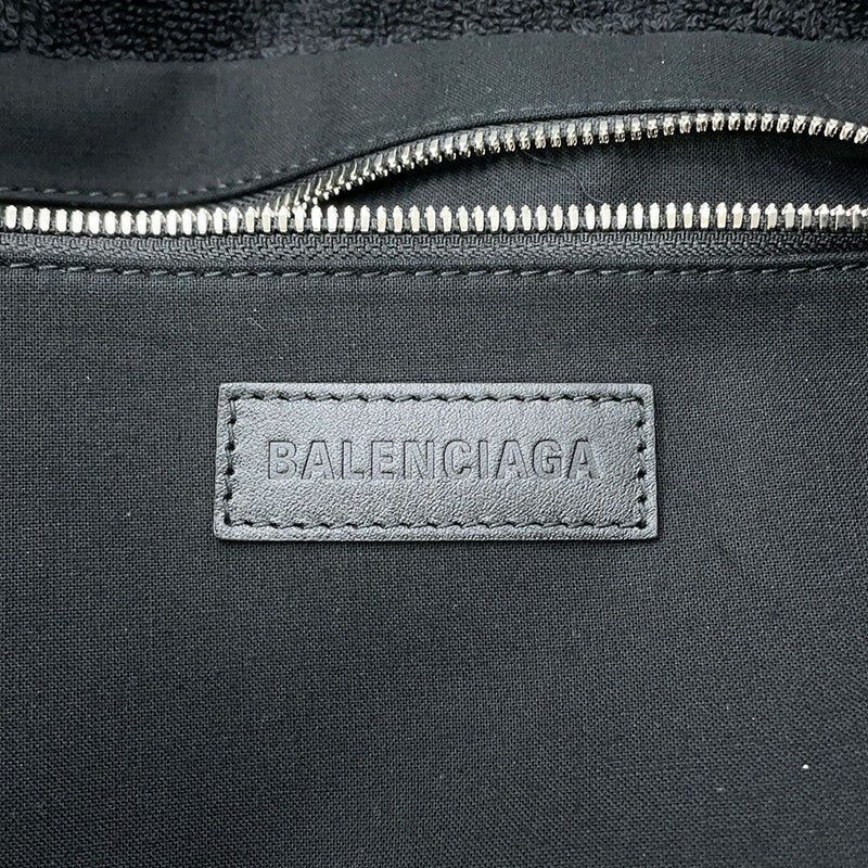 バレンシアガ トートバッグ ジャンボ ラージ タオルファブリック 743152 BALENCIAGA 黒