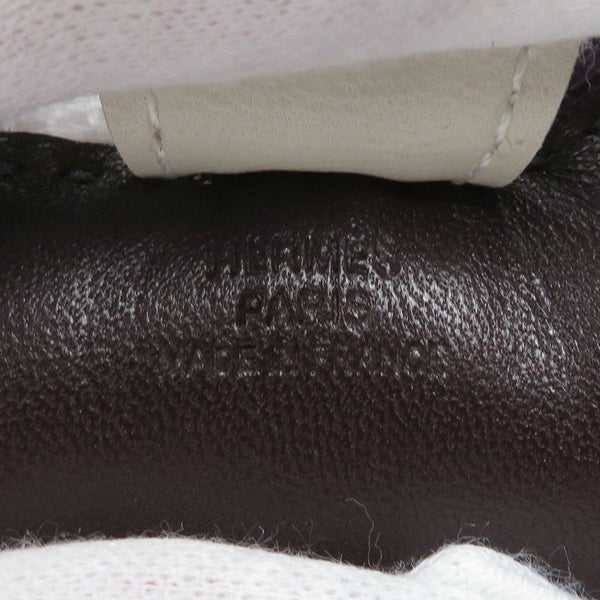 エルメス バッグチャーム ロデオPM ルージュセリエ/ヴィオレ/クレ ラムスキン U刻印 HERMES チャーム オーナメント