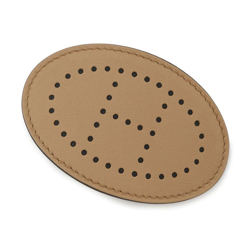 エルメス バレッタ エブリンPM チャイ/シルバー金具 スイフト HERMES ヘアアクセサリー