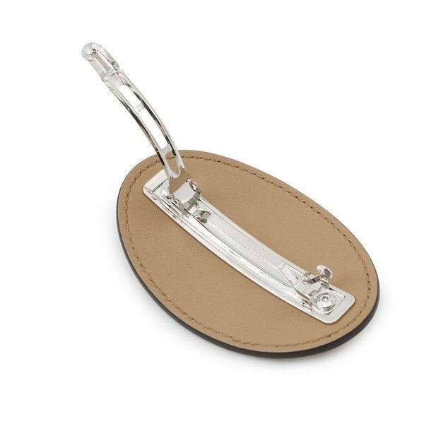 エルメス バレッタ エブリンPM チャイ/シルバー金具 スイフト HERMES ヘアアクセサリー