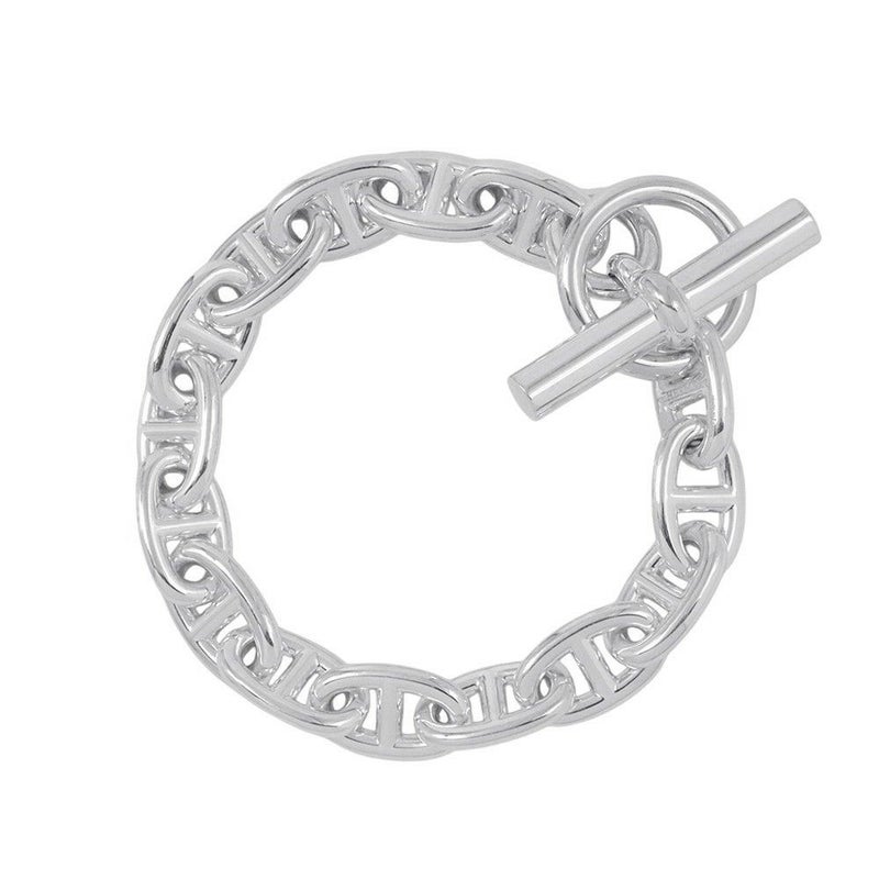 エルメス ブレスレット シェーヌダンクルMM 15コマ SV925シルバー HERMES ジュエリー