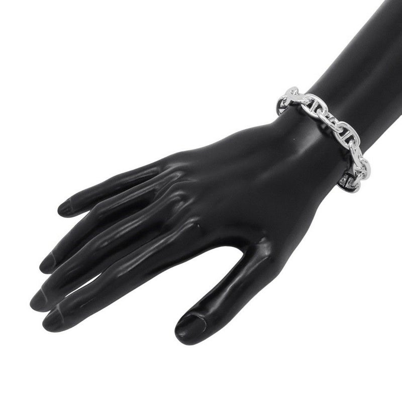 エルメス ブレスレット シェーヌダンクルMM 15コマ SV925シルバー HERMES ジュエリー