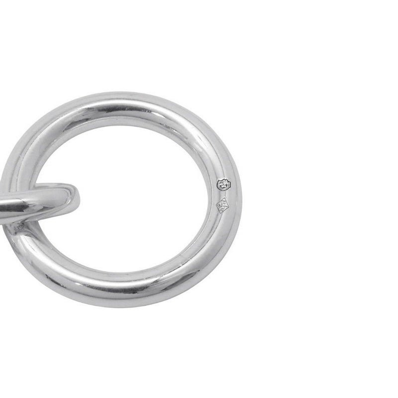 エルメス ブレスレット シェーヌダンクルMM 15コマ SV925シルバー HERMES ジュエリー