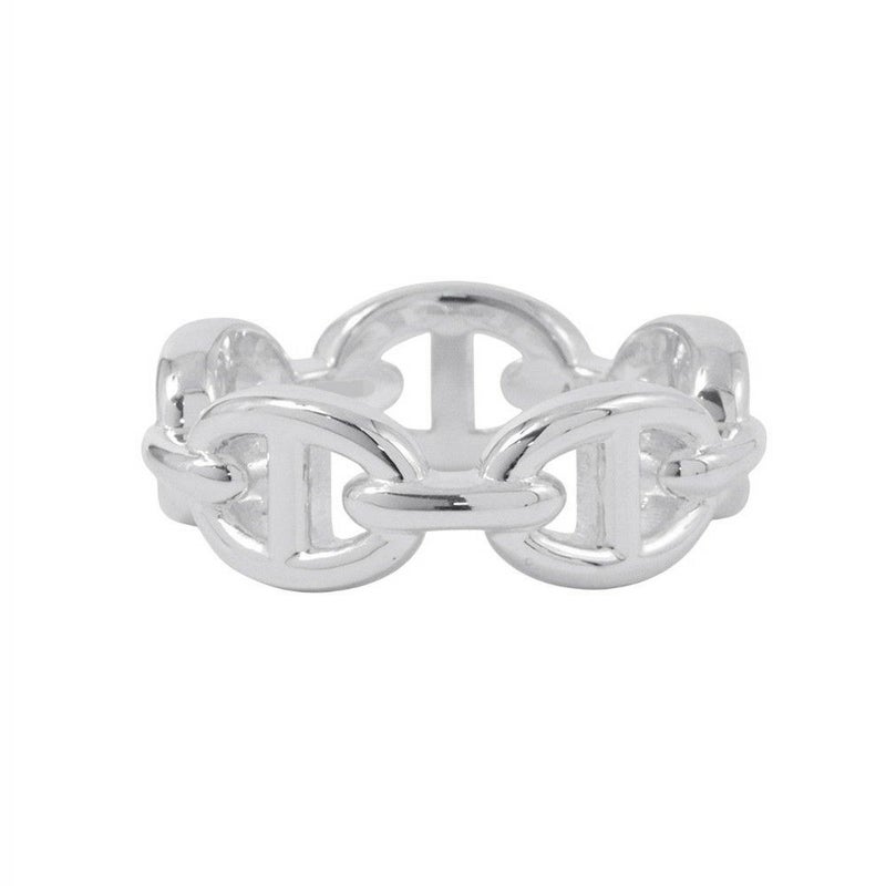 エルメス リング シェーヌダンクル アンシェネPM Enchainee SV925シルバー リングサイズ51 HERMES ジュエリー