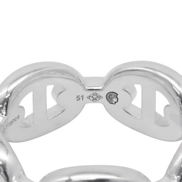 エルメス リング シェーヌダンクル アンシェネPM Enchainee SV925シルバー リングサイズ51 HERMES ジュエリー