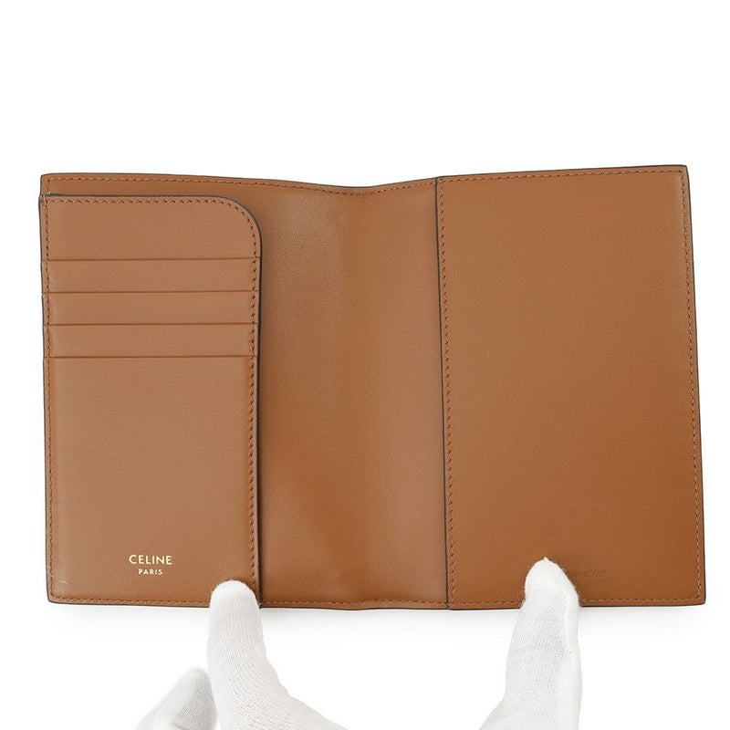 セリーヌ パスポートケース トリオンフ パスポートカバー 4M3432 CELINE 手帳カバー 黒