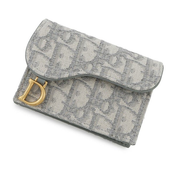 クリスチャン・ディオール カードケース オブリーク サドル ブルーム カードホルダー S5611CTZQ トロッター