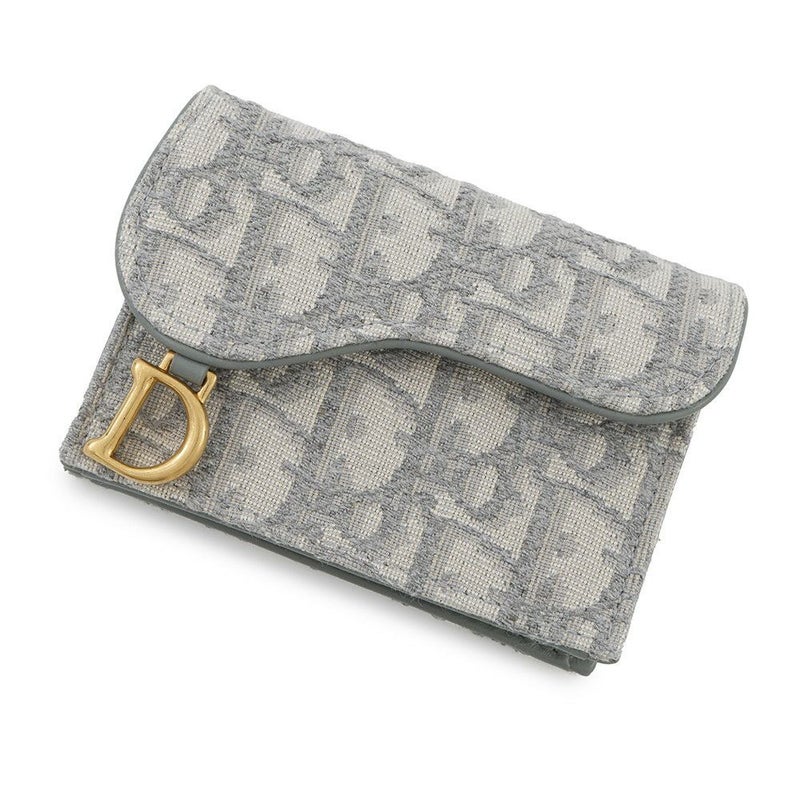 クリスチャン・ディオール カードケース オブリーク サドル ブルーム カードホルダー S5611CTZQ トロッター