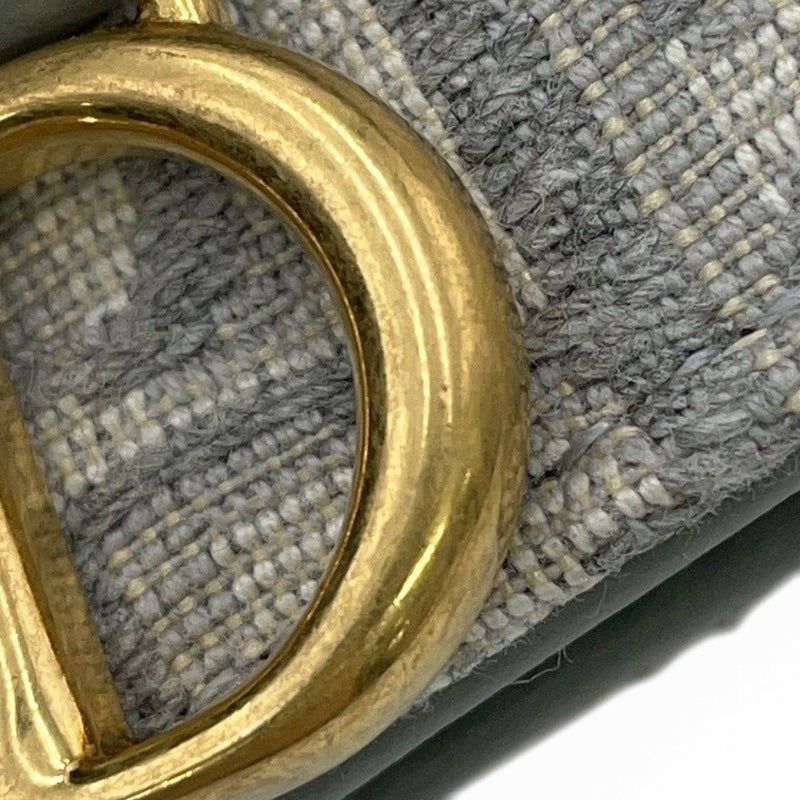 クリスチャン・ディオール カードケース オブリーク サドル ブルーム カードホルダー S5611CTZQ トロッター