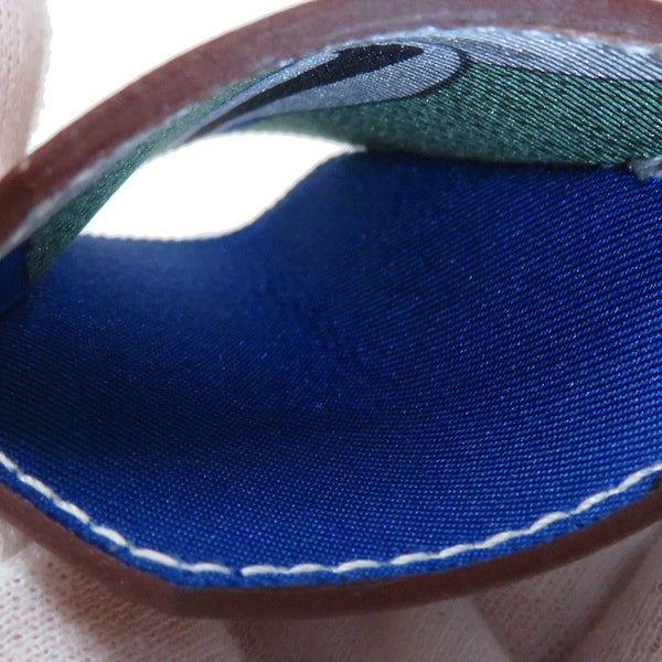 エルメス スカーフリング クロシェット ゴールド ラムスキン/シルク HERMES アクセサリー