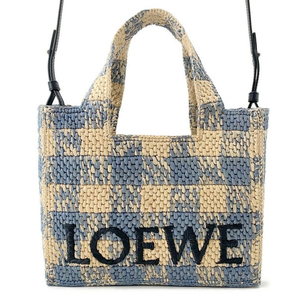 ロエベ ハンドバッグ フォント トート スモール ラフィア ALF1B59X16 LOEWE 2wayショルダー