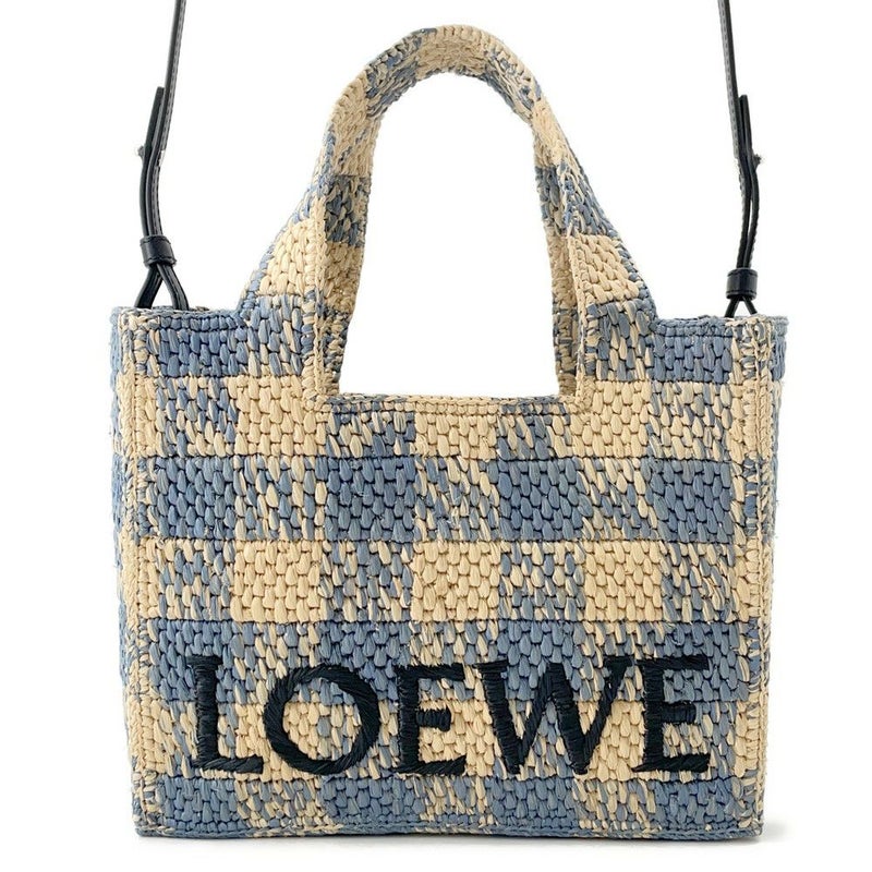 ロエベ ハンドバッグ フォント トート スモール ラフィア ALF1B59X16 LOEWE 2wayショルダー