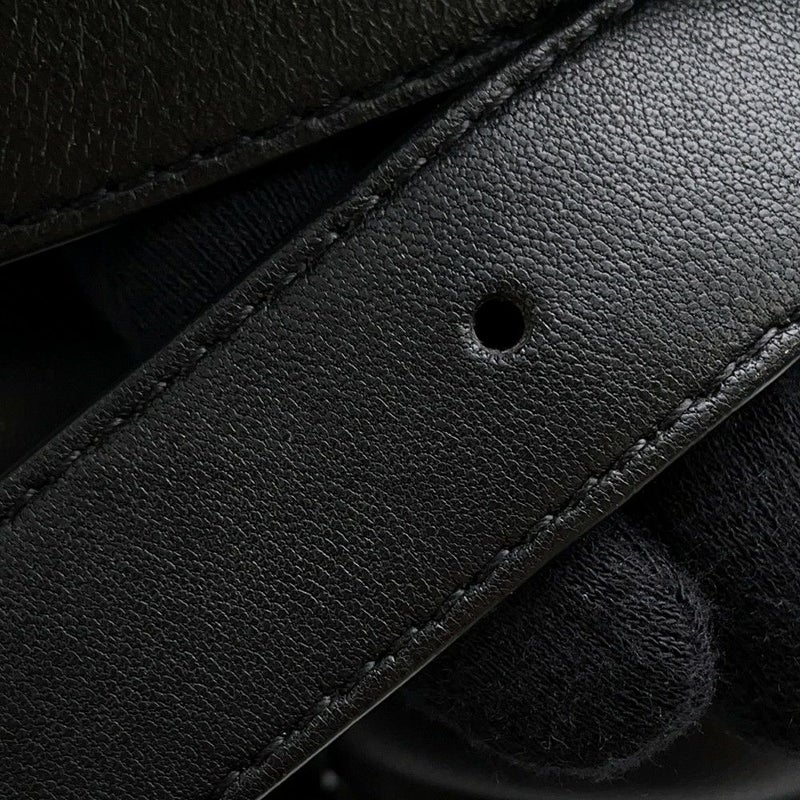 ボッテガヴェネタ ショルダーバッグ パデッド カセット マキシイントレチャート 591970 BOTTEGA VENETA 黒