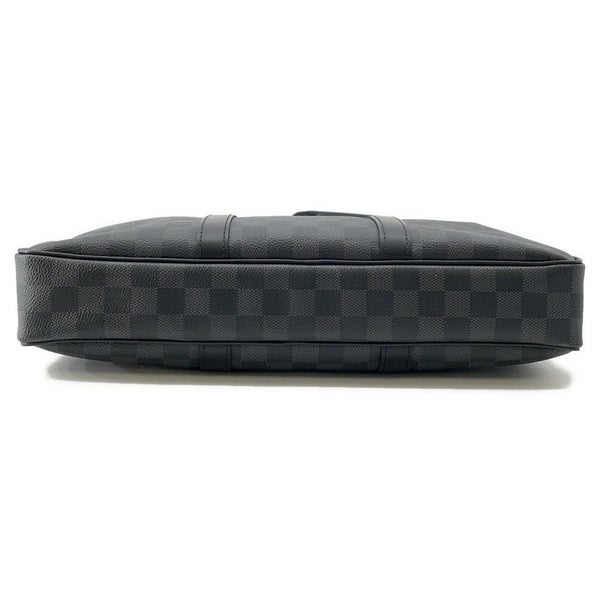 ルイヴィトン ビジネスバッグ ダミエ・グラフィット PDV ポルトドキュマン・ヴォワヤージュPM N41478 ヴィトン 黒 ブラック 2way