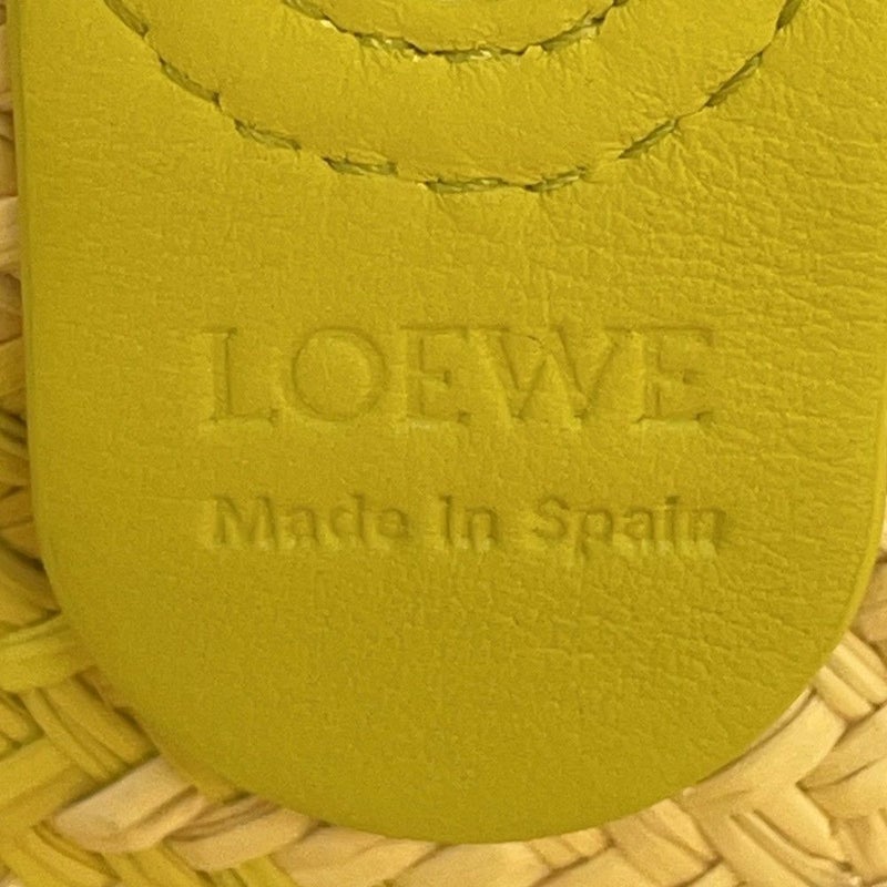 ロエベ ハンドバッグ アナグラム ミディアム ラフィア A223T43X55 LOEWE バスケットバッグ