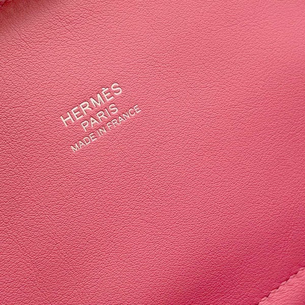 エルメス ハンドバッグ ボリード31 ローズアザレ/シルバー金具 トリヨンクレマンス Y刻印 2wayショルダー