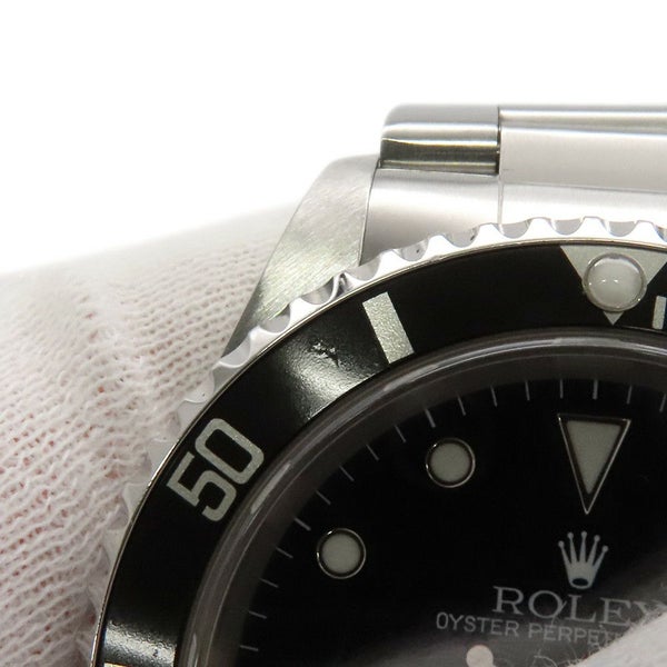 ロレックス サブマリーナ デイト A番 16610 ROLEX 腕時計 黒文字盤