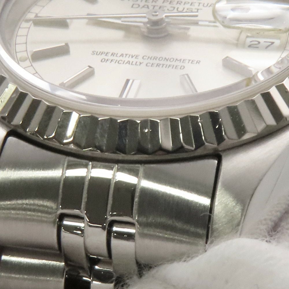 ロレックス デイトジャスト R番 SS/K18WG 69174 ROLEX 腕時計 シルバー文字盤 ROLEX（ロレックス） 【新品同様】 デイトジャスト 116234 SS K18WG