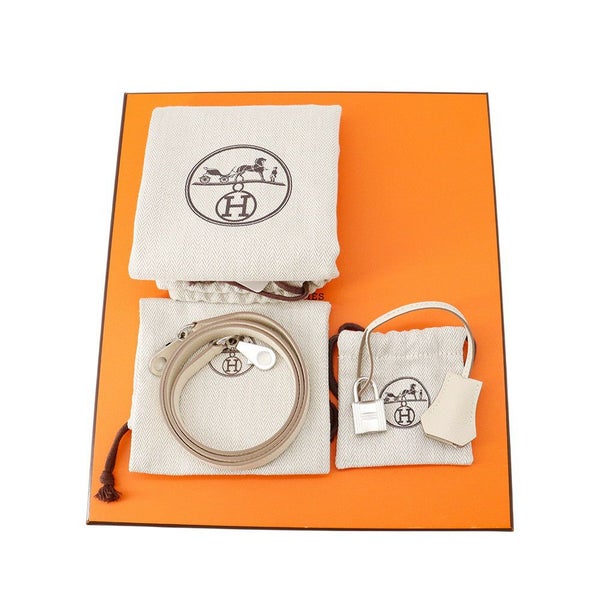 エルメス ハンドバッグ ケリー25 外縫い クレ/エレクトラム金具 エプソン K刻印 2wayショルダー